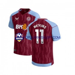 Koszulka Krótka Męska Aston Villa Pierwszy strój Ollie Watkins 11 2023-2024