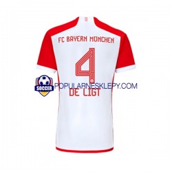 Koszulka Krótka Męska Bayern Monachium Pierwszy strój Matthijs de Ligt 4 2023-2024