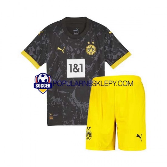 Koszulka Krótka dla Dzieci Borussia Dortmund Drugi strój 2023-2024