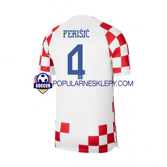 Koszulka Krótka Męska Reprezentacji Chorwacji Pierwszy strój Perisic 4 World Cup 2022 Koszulka Krótka Męska Reprezentacji Chorwacji Pierwszy strój Perisic 4 World Cup 2022