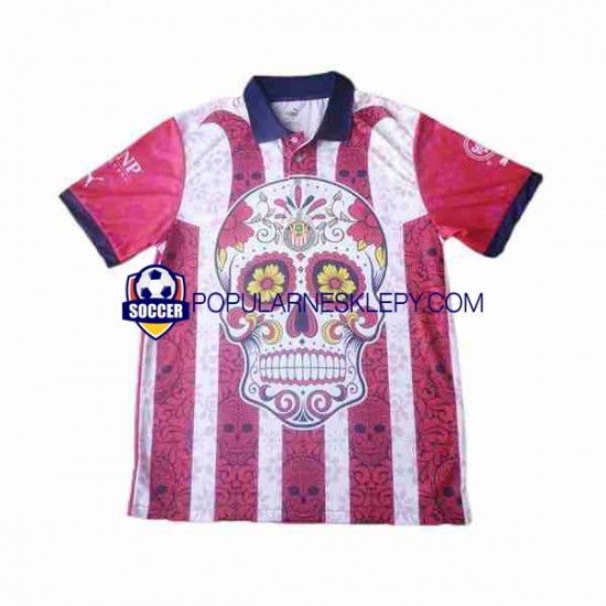 Koszulka Krótka Męska Drugi strój Deportivo Guadalajara Day of the Dead 2023-2024