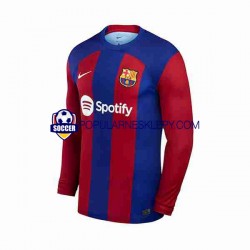 Koszulka Długi Męska FC Barcelona Pierwszy strój 2023-2024