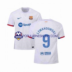 Koszulka Krótka Męska FC Barcelona Drugi strój LEWANDOWSKI 9 2023-2024