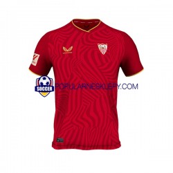 Koszulka Krótka Męska Sevilla FC Drugi strój 2023-2024 Koszulka Krótka Męska Sevilla FC Drugi strój 2023-2024