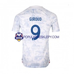Koszulka Krótka Męska Reprezentacji Francji Drugi strój Olivier Giroud 9 World Cup 2022