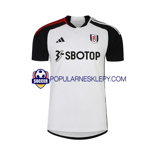 Koszulka Krótka Męska Fulham Pierwszy strój 2023-2024