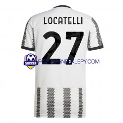 Koszulka Krótka Męska Juventus Pierwszy strój Locatelli 27 2022-2023