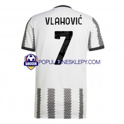 Koszulka Krótka Męska Juventus Pierwszy strój Vlahovic 7 2022-2023 Koszulka Krótka Męska Juventus Pierwszy strój Vlahovic 7 2022-2023