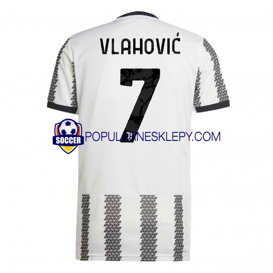 Koszulka Krótka Męska Juventus Pierwszy strój Vlahovic 7 2022-2023