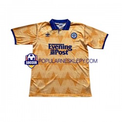 Koszulka Krótka Męska Leeds United Drugi strój Retro 1991-1992 Koszulka Krótka Męska Leeds United Drugi strój Retro 1991-1992