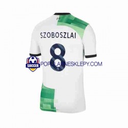 Koszulka Krótka Męska Liverpool Drugi strój Dominik Szoboszlai 8 2023-2024 Koszulka Krótka Męska Liverpool Drugi strój Dominik Szoboszlai 8 2023-2024