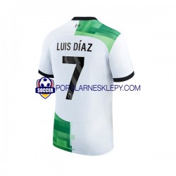 Koszulka Krótka Męska Liverpool Drugi strój Luis Diaz 7 2023-2024