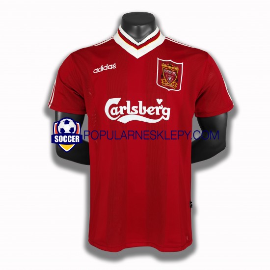Koszulka Krótka Męska Liverpool Pierwszy strój Retro 1995