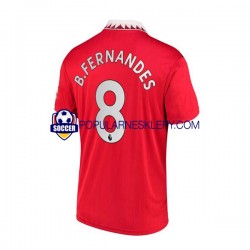 Koszulka Krótka Męska Manchester United Pierwszy strój Bruno Fernandes 8 2022-2023
