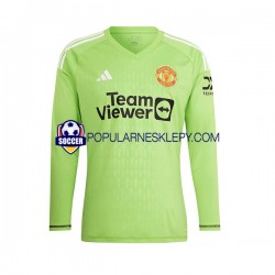 Koszulka Długi Męska Bramkarz Manchester United Pierwszy strój 2023-2024