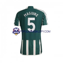 Koszulka Krótka Męska Manchester United Drugi strój Harry Maguire 5 2023-2024