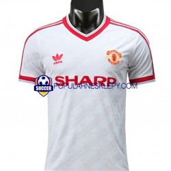 Koszulka Krótka Męska Manchester United Drugi strój Retro 1986
