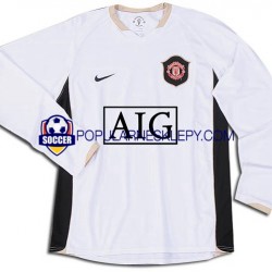 Koszulka Długi Męska Manchester United Drugi strój Retro 2006-2007