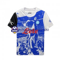 Koszulka Krótka Męska Napoli Pierwszy strój Maradona Champions Special Edition 2023