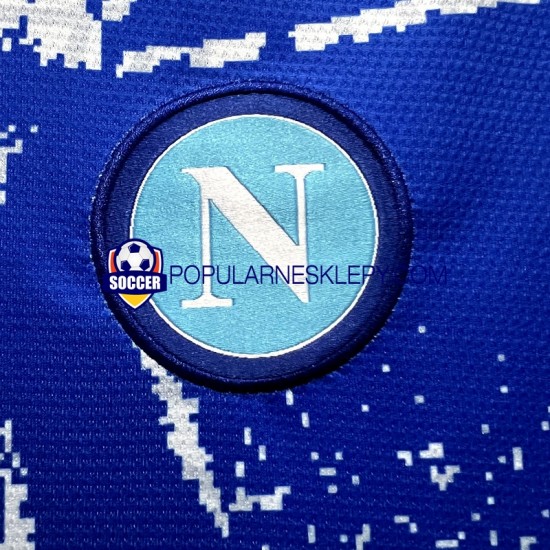 Koszulka Krótka Męska Napoli Pierwszy strój Maradona Champions Special Edition 2023