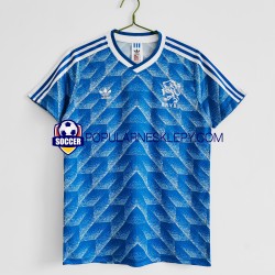 Koszulka Krótka Męska Reprezentacji Holandii Drugi strój Retro 1988