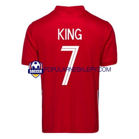 Koszulka Krótka Męska Reprezentacji Norwegii Pierwszy strój Joshua King 7 2020-2021 Koszulka Krótka Męska Reprezentacji Norwegii Pierwszy strój Joshua King 7 2020-2021