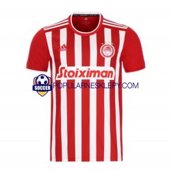 Koszulka Krótka Męska Olympiacos Pierwszy strój 2021-2022