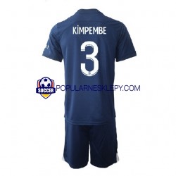 Koszulka Krótka dla Dzieci Paris Saint-Germain Pierwszy strój Kimpembe 3 2022-2023