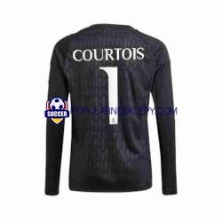Koszulka Długi Męska Bramkarz Real Madryt Drugi strój Thibaut Courtois 1 2023-2024