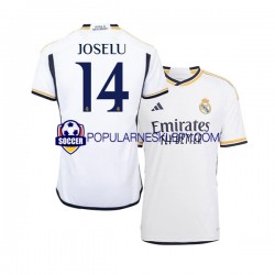 Koszulka Krótka Męska Real Madryt Pierwszy strój JOSELU 14 2023-2024