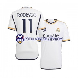 Koszulka Krótka Męska Real Madryt Pierwszy strój Rodrygo Goes 11 2023-2024