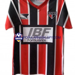 Koszulka Krótka Męska Sao Paulo Drugi strój Retro 1991 Koszulka Krótka Męska Sao Paulo Drugi strój Retro 1991