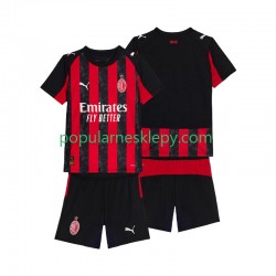 Koszulka Krótka dla Dzieci AC Milan Pierwszy strój 2025-2026