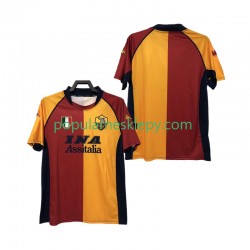 Koszulka Krótka Męska AS Roma Pierwszy strój Retro 2000-2001