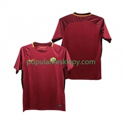 Koszulka Krótka Męska AS Roma Pierwszy strój Retro 2017-2018