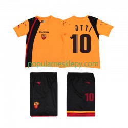 Koszulka Krótka dla Dzieci AS Roma Pierwszy strój TOTTI 10 Retro 2005-2006