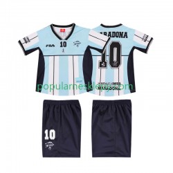 Koszulka Krótka dla Dzieci Reprezentacji Argentyny Pierwszy strój MARADONA 10 Retro 2000