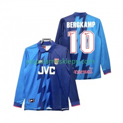 Koszulka Długi Męska Arsenal Drugi strój Bergkamp 10 Retro 1995 1996