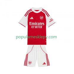 Koszulka Krótka dla Dzieci Arsenal Pierwszy strój 2025-2026