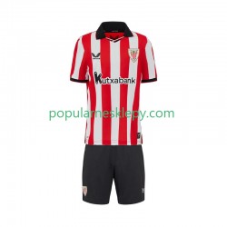 Koszulka Krótka dla Dzieci Athletic Bilbao Pierwszy strój 2025-2026