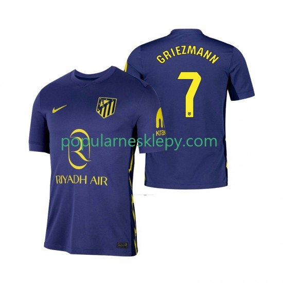 Koszulka Krótka Męska Atlético Madryt Drugi strój Antoine Griezmann 7 2025-2026