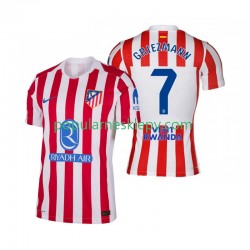 Koszulka Krótka Męska Atlético Madryt Pierwszy strój Antoine Griezmann 7 2025-2026