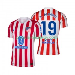 Koszulka Krótka Męska Atlético Madryt Pierwszy strój Julian Alvarez 19 2025-2026