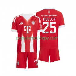 Koszulka Krótka dla Dzieci Bayern Monachium Pierwszy strój Thomas Muller 25 2025-2026