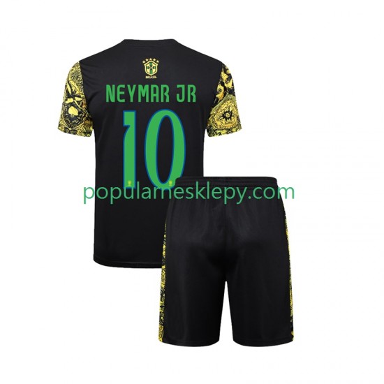 Koszulka Krótka dla Dzieci Reprezentacji Brazylii Pierwszy strój Neymar JR 10 Jesus 2024 Koszulka Krótka dla Dzieci Reprezentacji Brazylii Pierwszy strój Neymar JR 10 Jesus 2024