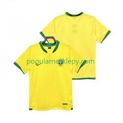 Koszulka Krótka Męska Reprezentacji Brazylii Pierwszy strój Retro 2006