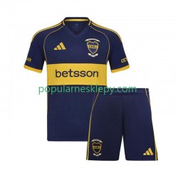 Koszulka Krótka dla Dzieci CA Boca Juniors Pierwszy strój 2025-2026