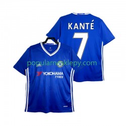 Koszulka Krótka Męska Chelsea Pierwszy strój KANTE 7 Retro 2016-2017