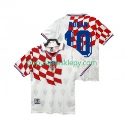 Koszulka Krótka Męska Reprezentacji Chorwacji Pierwszy strój BOBAN 10 Retro 1998