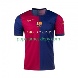 Koszulka Krótka Męska FC Barcelona Pierwszy strój Coldplay 2024-2025